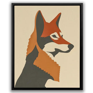 Fox Illustration - Luxury Wall Art