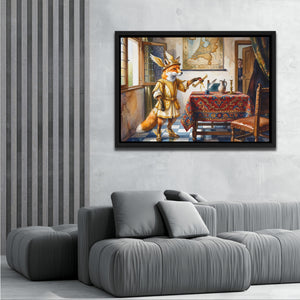 Fox Renaissance Study — Fox Renaissance Study grey room 2 land 319
