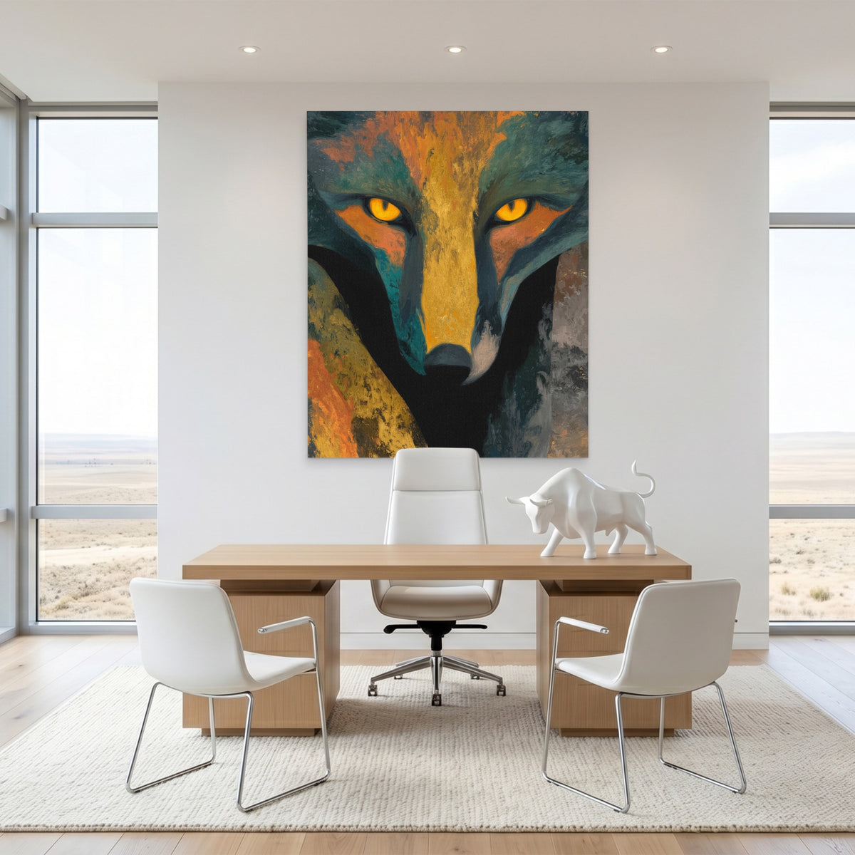Fox Spirit Glowing — Fox Spirit Glowing White Bull Room Port 65