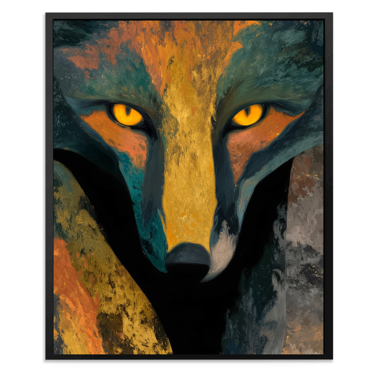 Fox Spirit Glowing — Fox Spirit Glowing Front Facing Portrait2 137