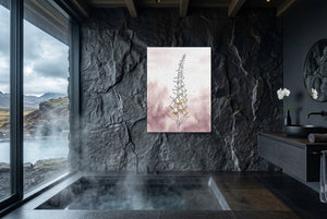 Foxglove Rains — foxglove rains small bathroom with window 1port flush print