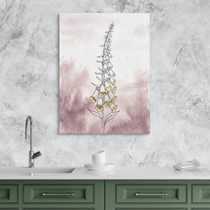 Foxglove Rains — foxglove rains sq kitchen granite purple 1port flush print