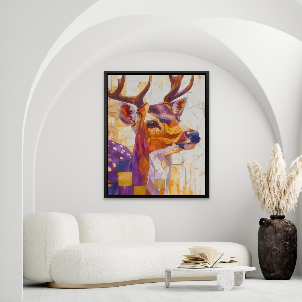 Fractal Deer - Luxury Wall Art
