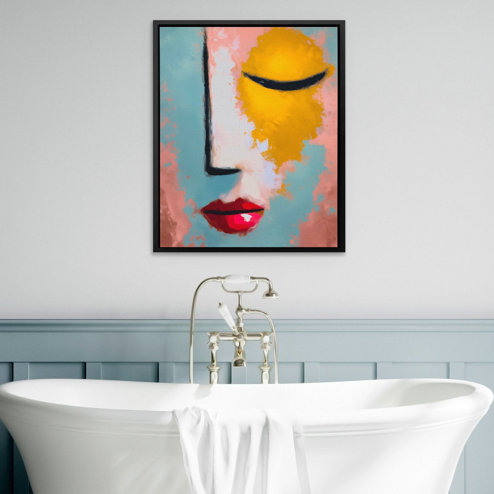 Fractured Portrait - Luxury Wall Art