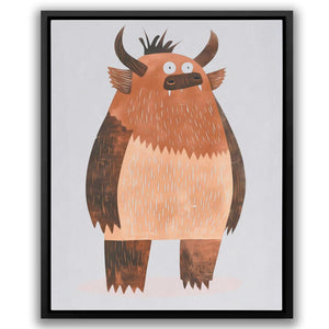 Fred the Monster - Luxury Wall Art