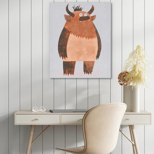 Fred the Monster - Luxury Wall Art