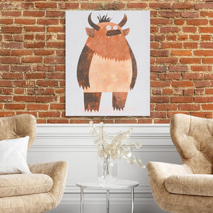 Fred the Monster - Luxury Wall Art