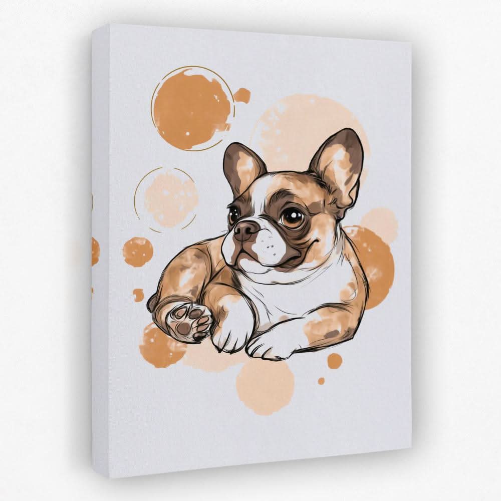 French Bulldog - Animals Canvas Wall Art