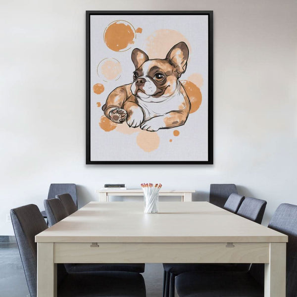 French Bulldog in a room