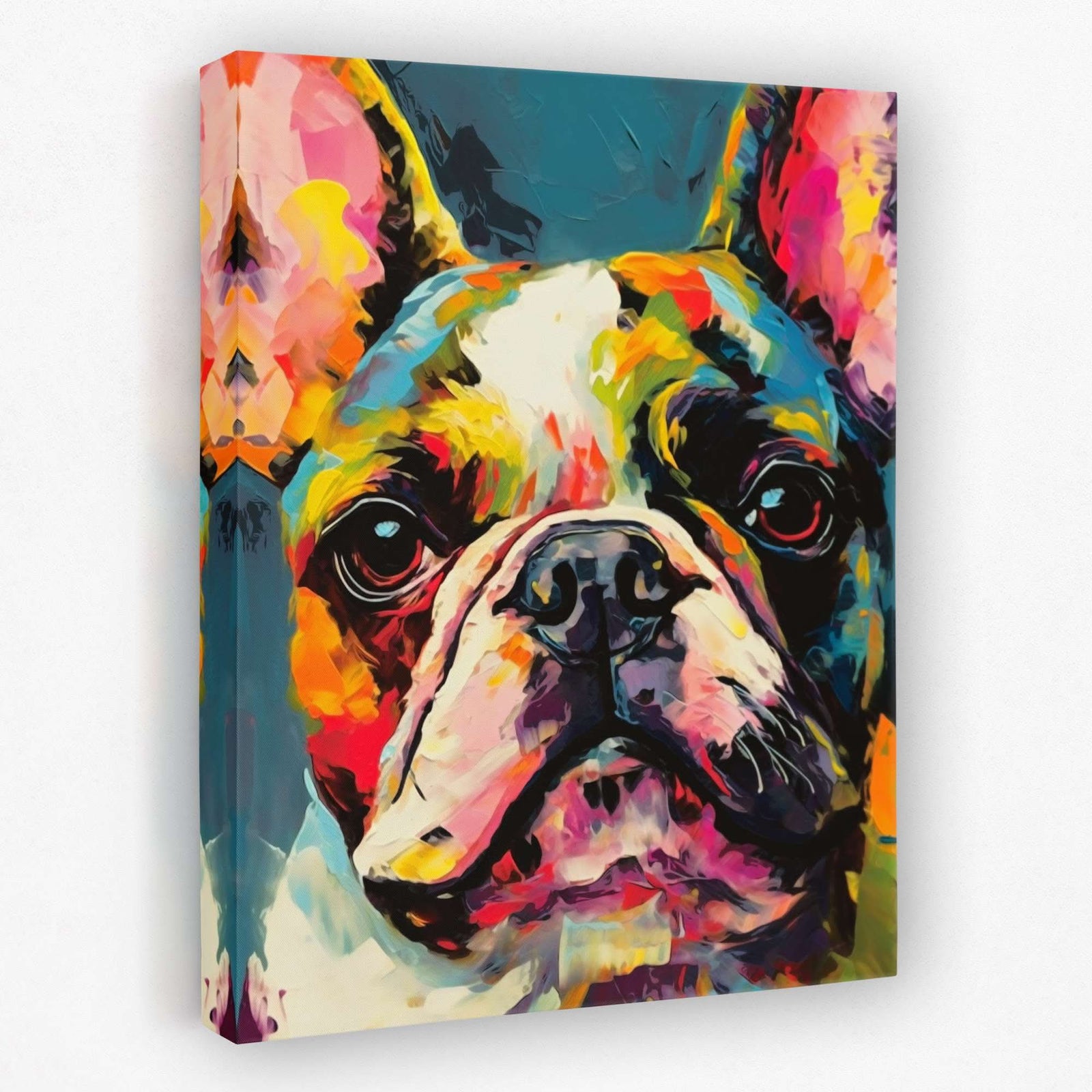 Frenchie - Animals Canvas Wall Art