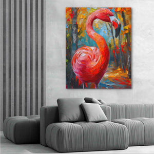 Fresh Flamingo - Luxury Wall Art