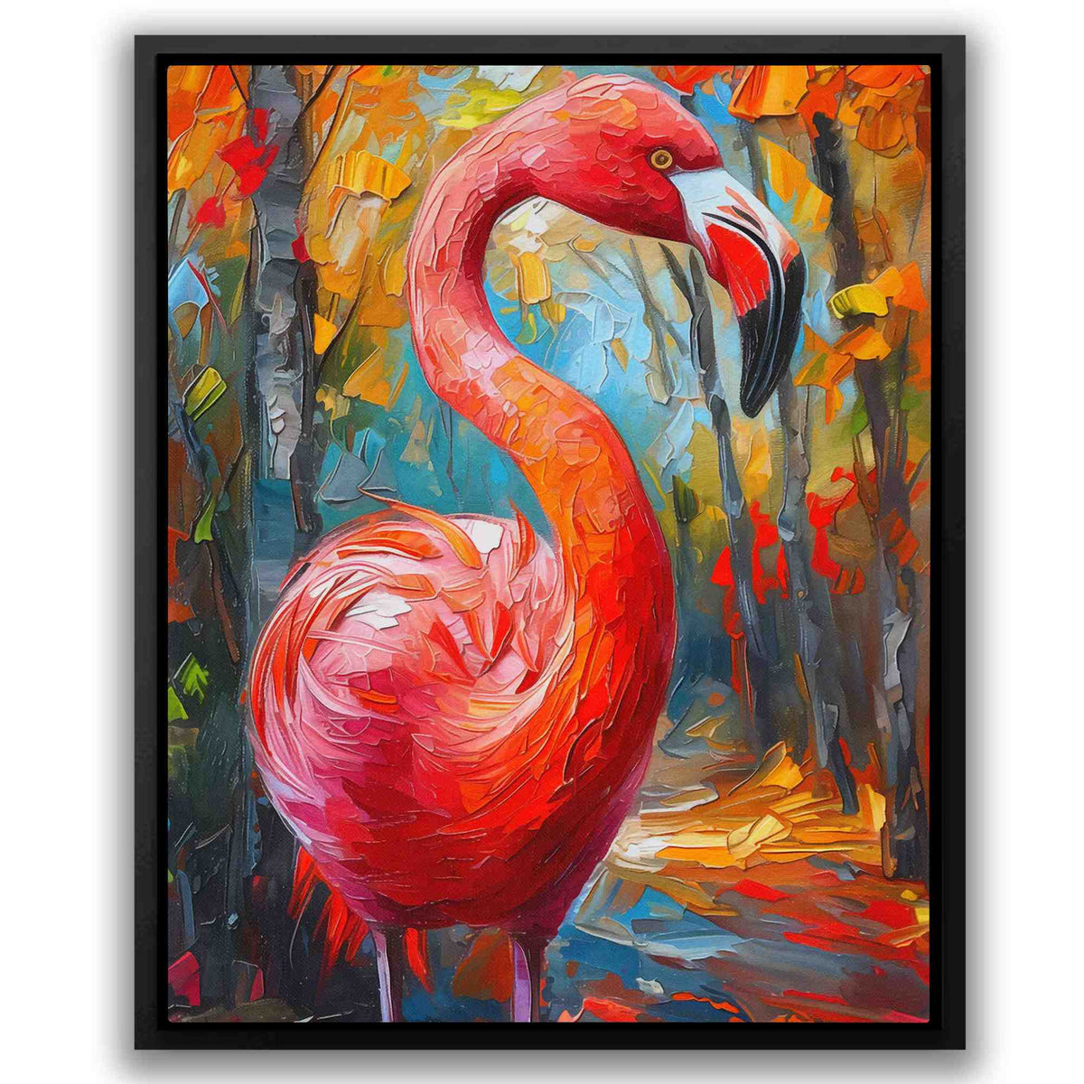 Fresh Flamingo - Luxury Wall Art