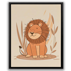 Friendly Lion - Luxury Wall Art