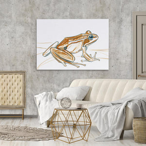 Frog Doodle - Luxury Wall Art