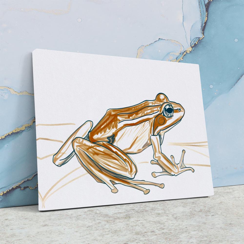 Frog Doodle - Luxury Wall Art