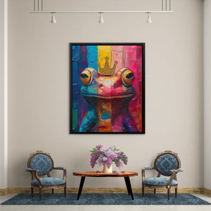 Frog King - Luxury Wall Art