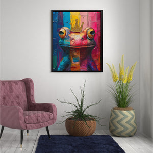 Frog King - Luxury Wall Art