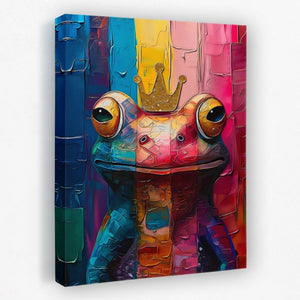 Frog King - Luxury Wall Art