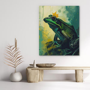 Frog Prince - Luxury Wall Art