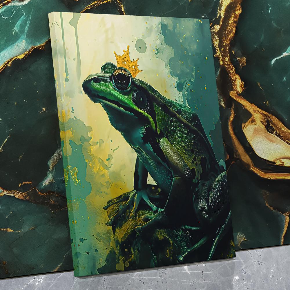 Frog Prince - Luxury Wall Art