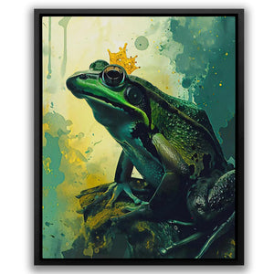 Frog Prince - Luxury Wall Art