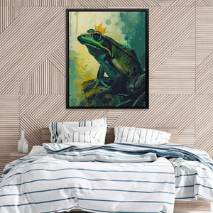 Frog Prince - Luxury Wall Art