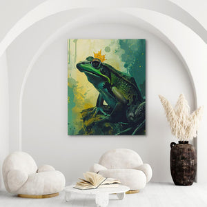 Frog Prince - Luxury Wall Art