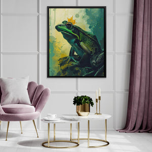 Frog Prince - Luxury Wall Art