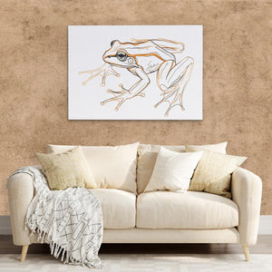 Frog Sketch - Luxury Wall Art