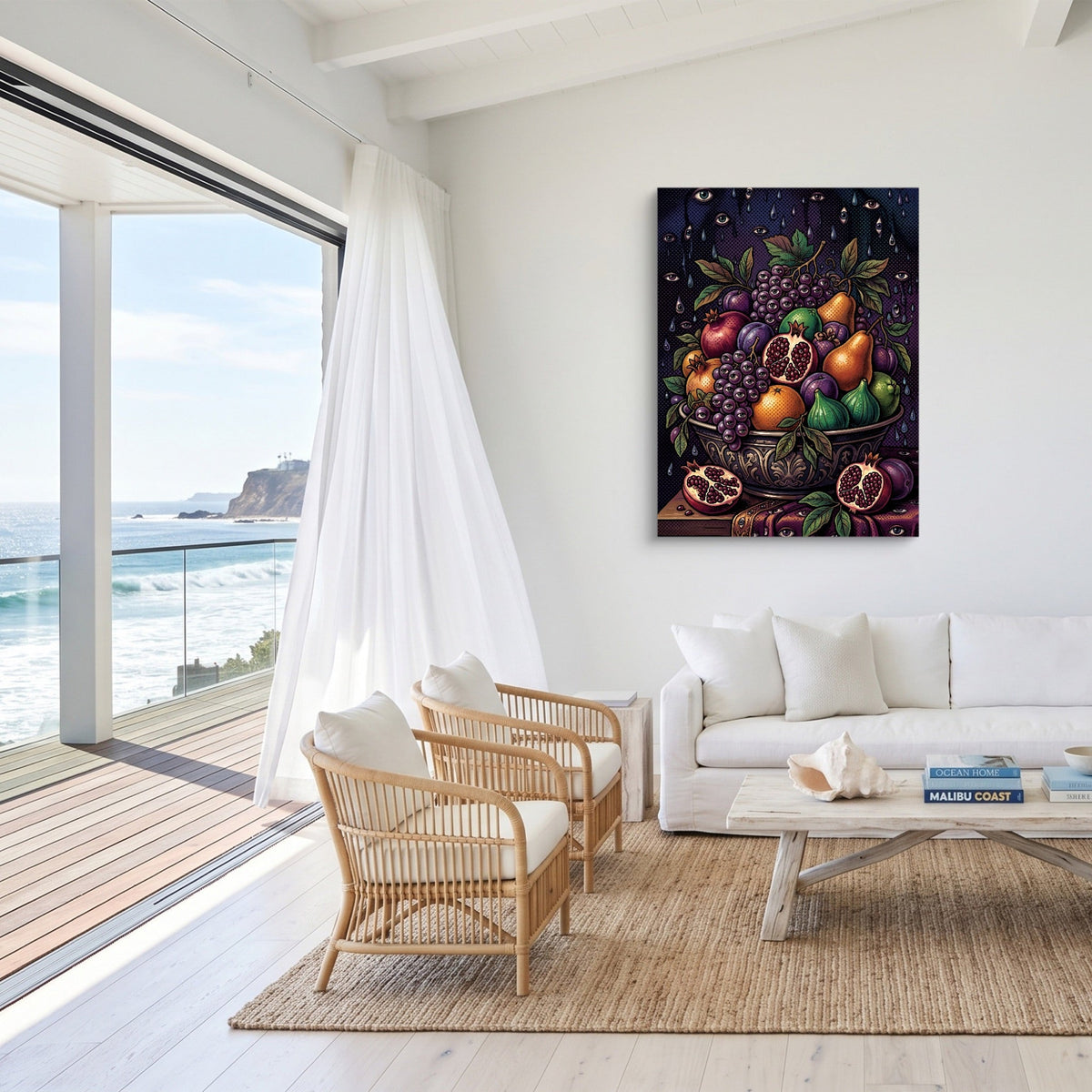 Fruit Bowl Gaze - Luxury Wall Art