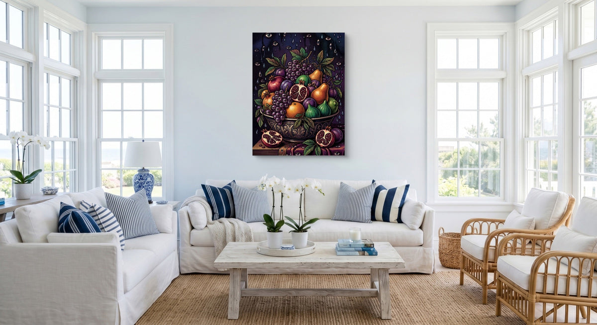 Fruit Bowl Gaze - Luxury Wall Art