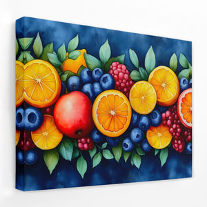 Fruit Wreath - Luxury Wall Art