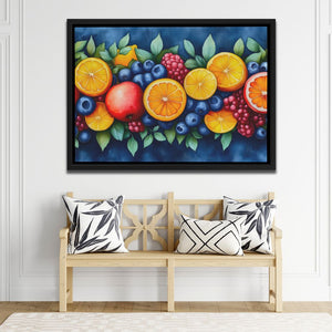 Fruit Wreath - Luxury Wall Art