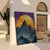 Full Moon Mountain - Luxury Wall Art