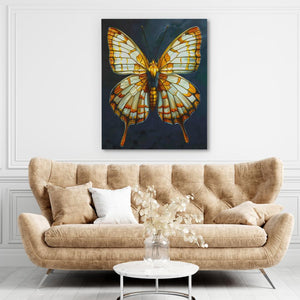 Furry Butterfly - Luxury Wall Art