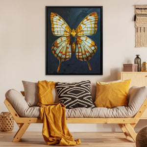 Furry Butterfly - Luxury Wall Art