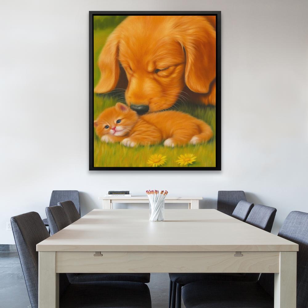 Furry Friendship - Luxury Wall Art