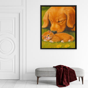 Furry Friendship - Luxury Wall Art