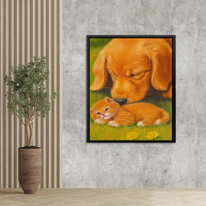 Furry Friendship - Luxury Wall Art