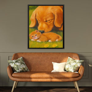 Furry Friendship - Luxury Wall Art