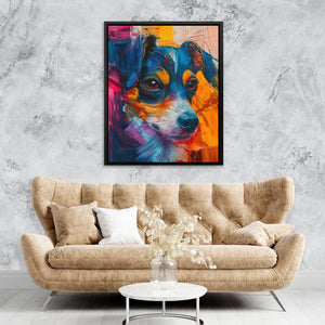 Furry Pup - Luxury Wall Art