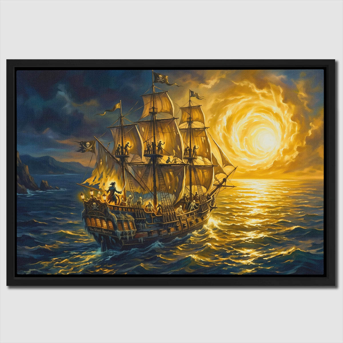 Galleon Golden Horizon — Galleon Golden Horizon Close Up Landscape 70