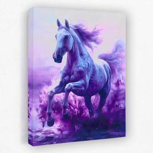 Galloping Amethyst - Luxury Wall Art