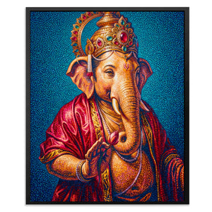 Ganesha Jeweled Crown — Ganesha Jeweled Crown Front Facing Portrait2 142