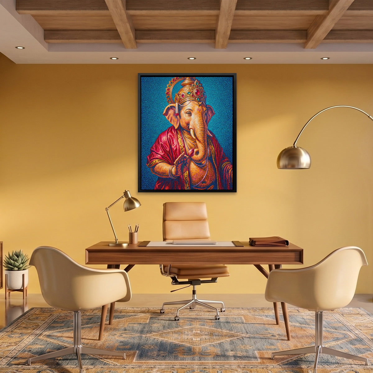 Ganesha Jeweled Crown — Ganesha Jeweled Crown Fun Office Port 166