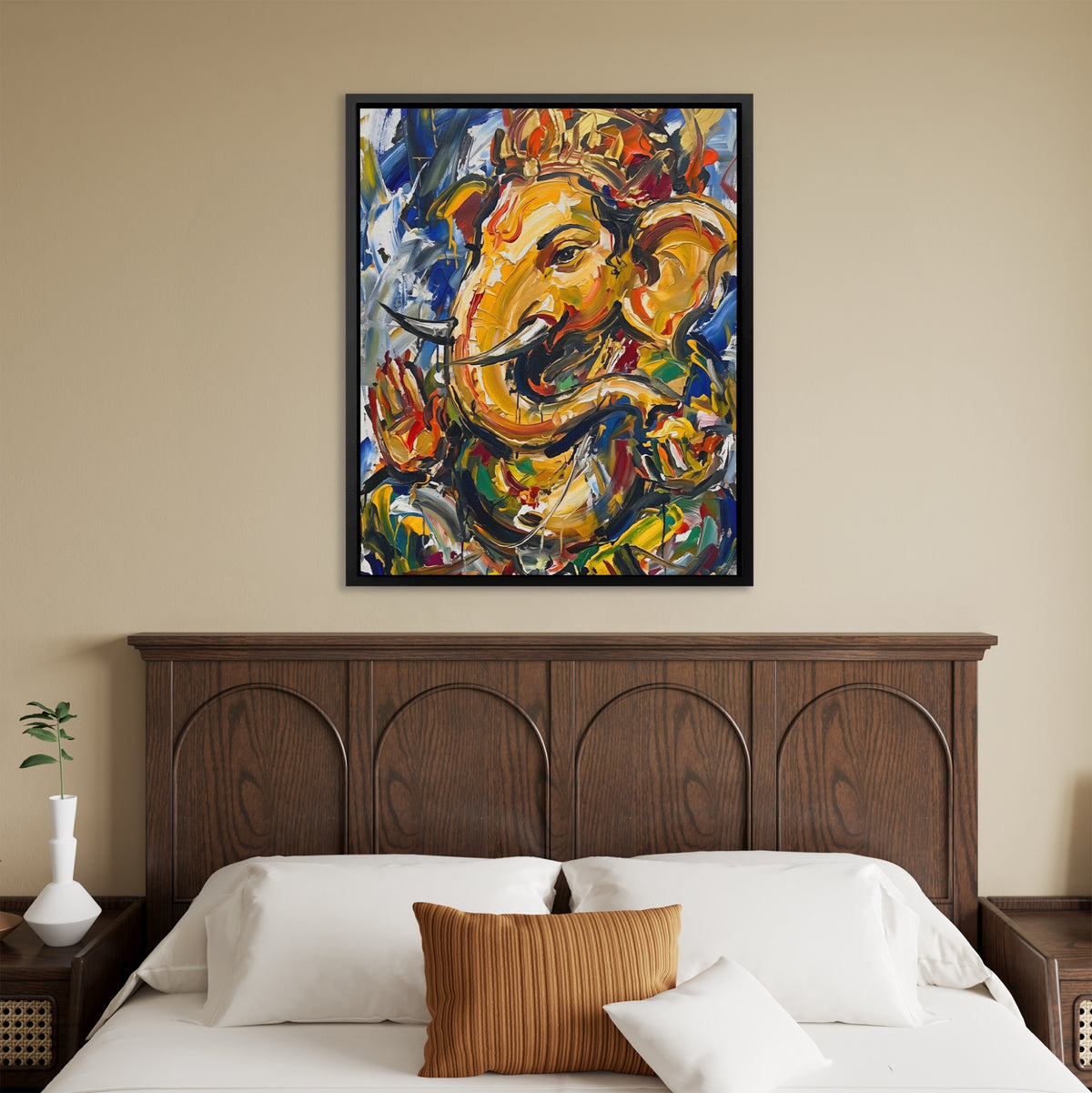 Ganesha Urban Expressionism — Ganesha Urban Expressionism Fancy Bedroom 56