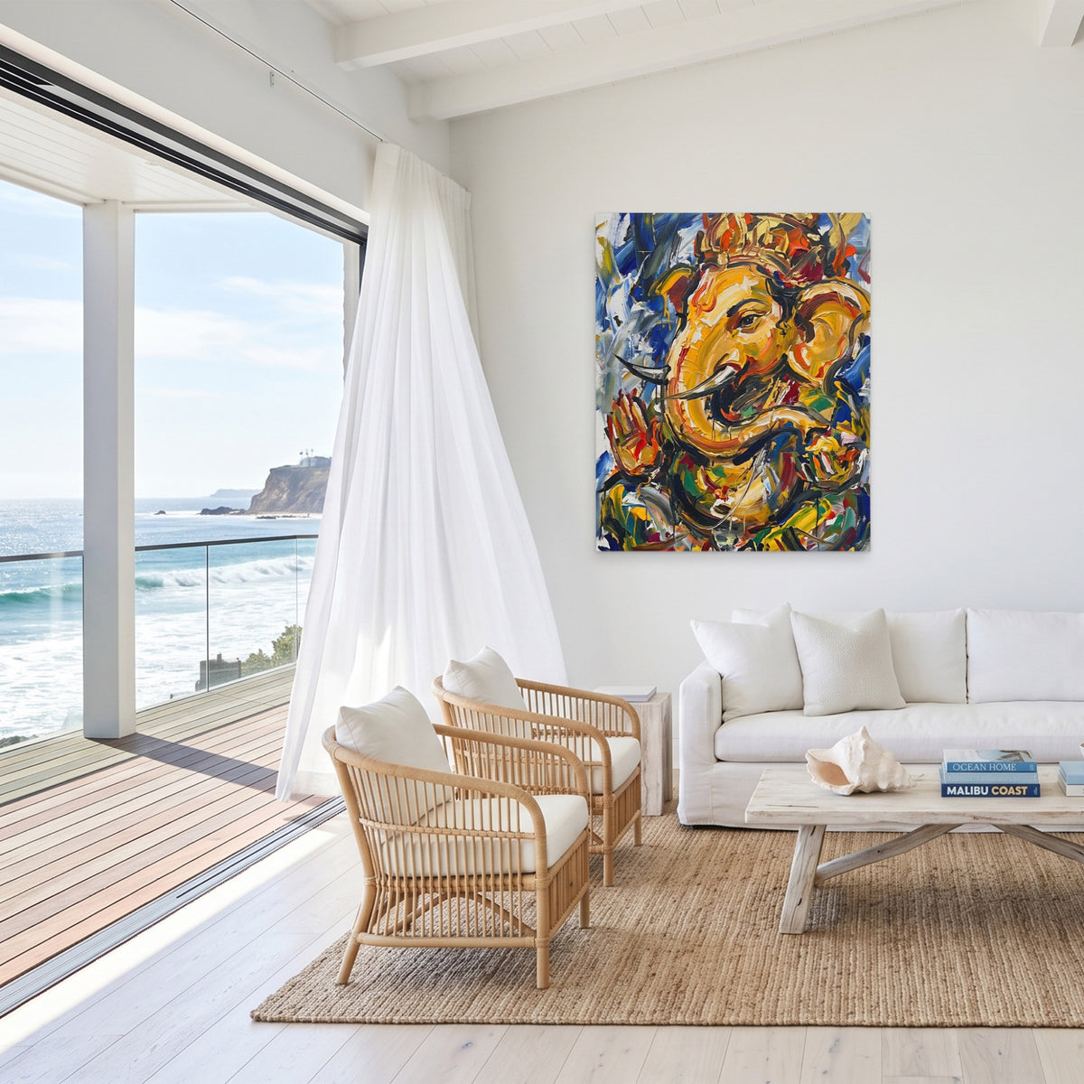 Ganesha Urban Expressionism — Ganesha Urban Expressionism Malibu Beach Port 176