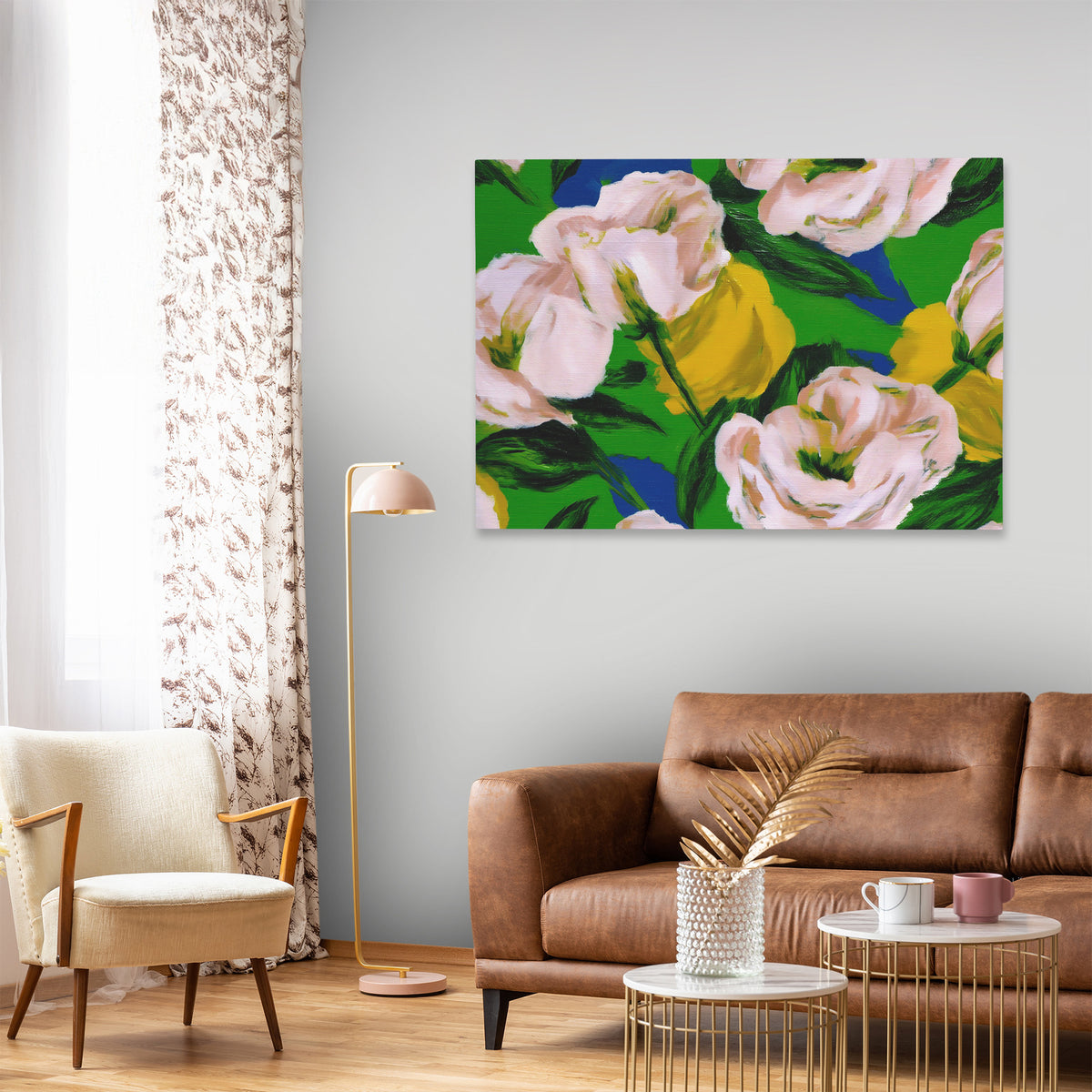 Gardens Morning Dance - Luxury Wall Art