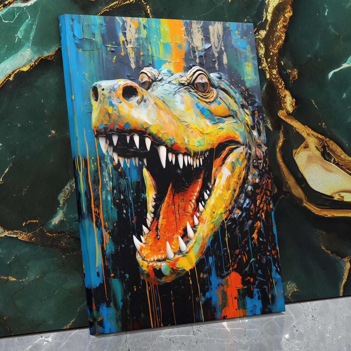 Gator&#39;s Bite - Luxury Wall Art