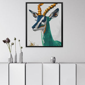 Gazelle's Gaze - Luxury Wall Art